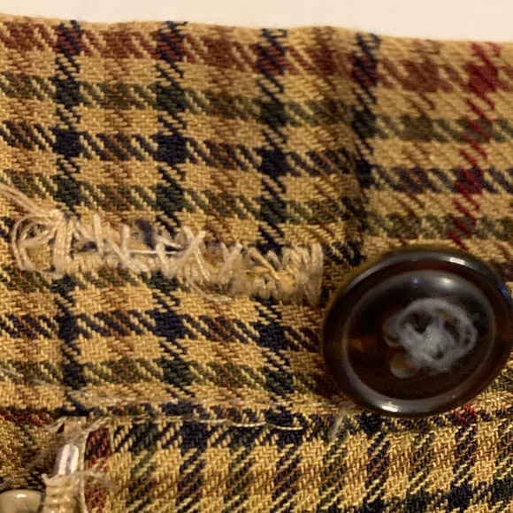 Vintage Talbots Plaid Trousers - Picture 7 of 8